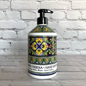 2️⃣✖️3️⃣4️⃣🌻H&B Co.Perugia Italian Deruta 🍋VERBENA 🖐Soap